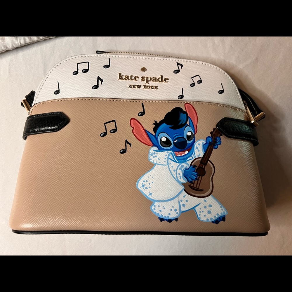 ***NOT MY ARTWORK***.      Hand painted Stitch Kate Spade